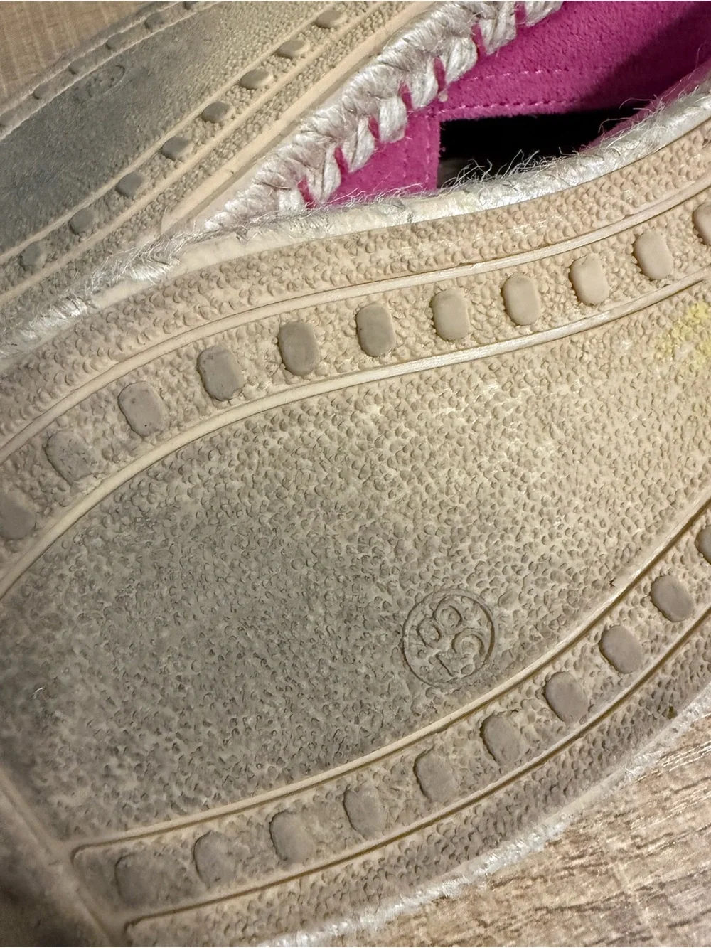 Verbenas Carmen Pink Suede Espadrilles in Size 38 / 7.5